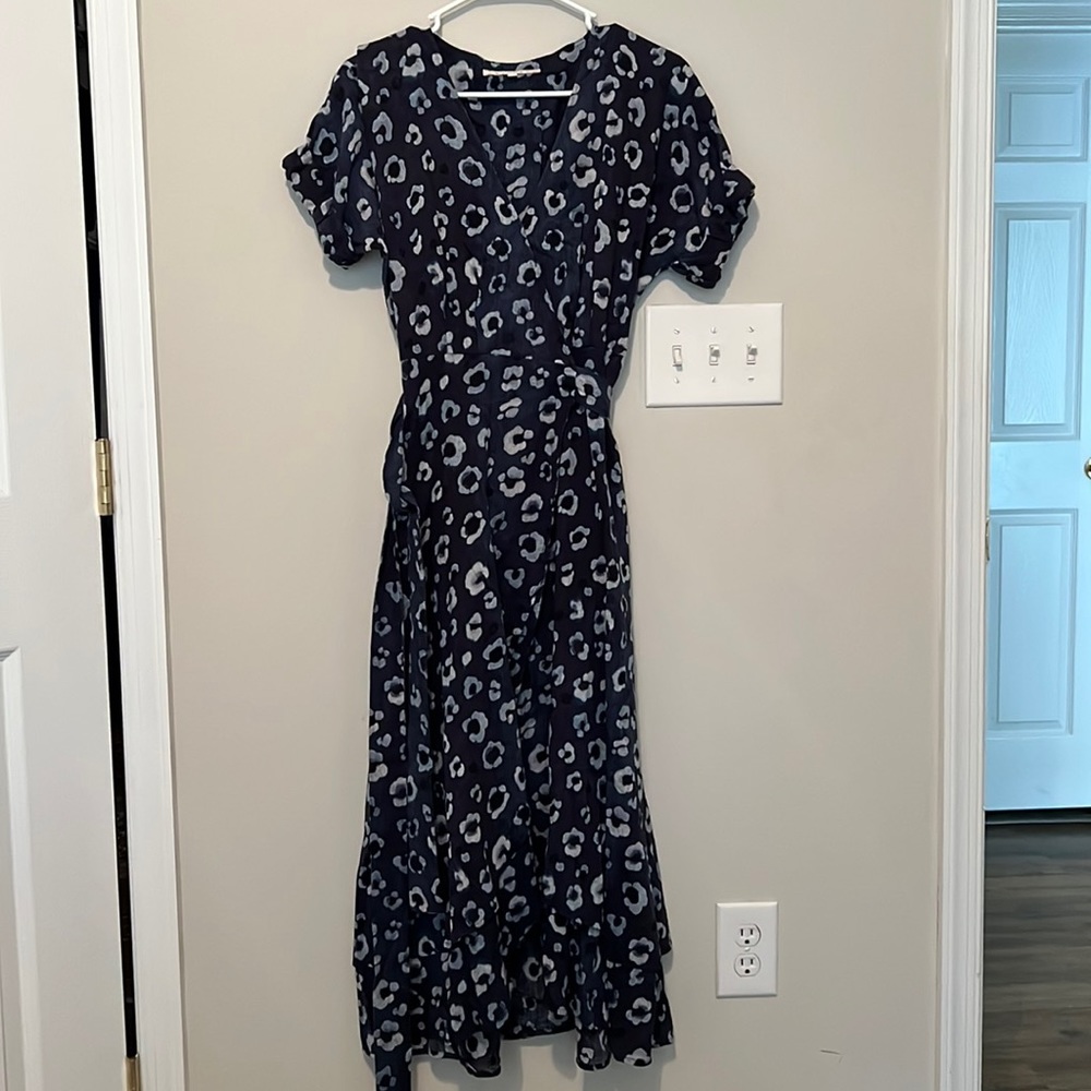 Xirena Wren dress Indigo Fleur